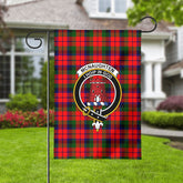 McNaughten Tartan Crest Garden Flag